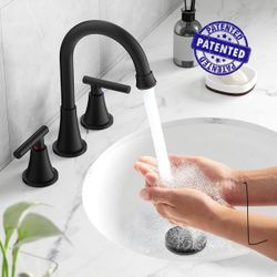 HURRAN 8-inch basin faucet.
