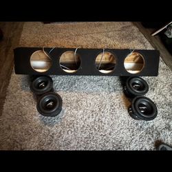 3 Skar EVL-8 | 8” 1,200 Watt 4ohm And     1  EVL-8 | 8” 1,200 Watt 2ohm