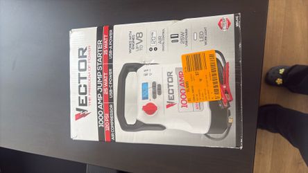 1000 Amp Jump Starter, Compressor, USB Power