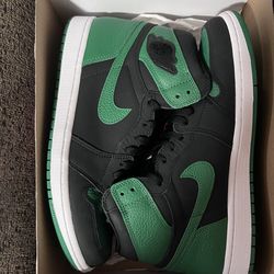 Air Jordan 1 pine green blk