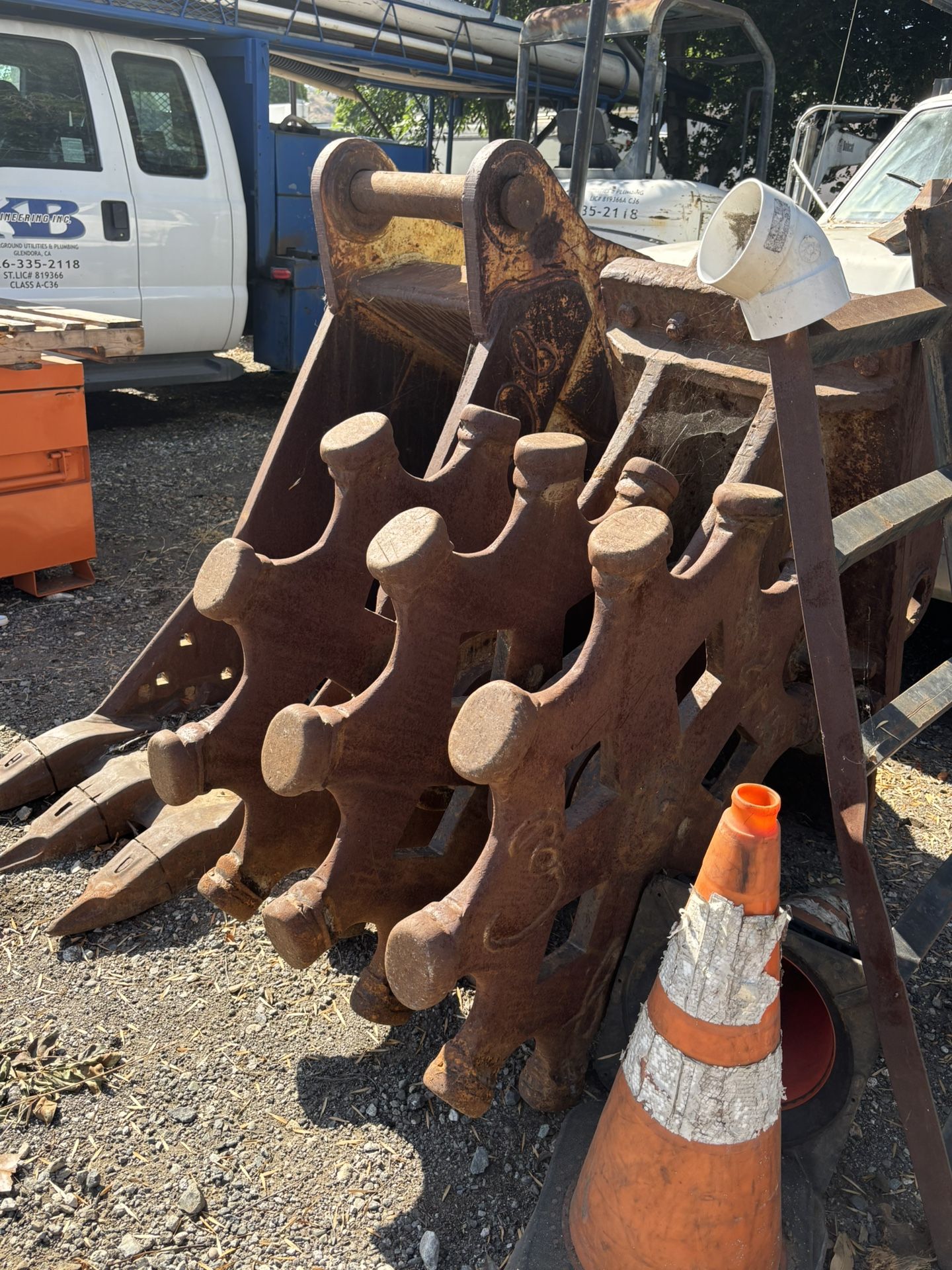 Excavator Compaction Wheel