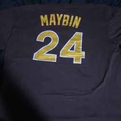 Padres MLB Maybin Shirt Size 2XL