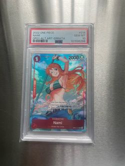 Nami OP01-016 Alt Art Errata PSA 10