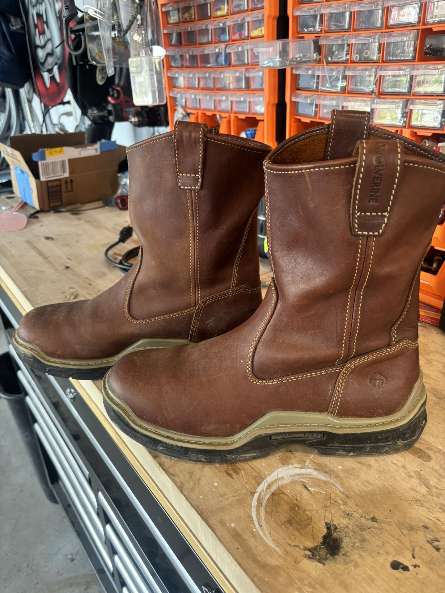 Dura Shock Wolverine Boots