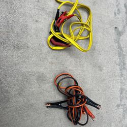 2 Heavy duty jump cables $20 each