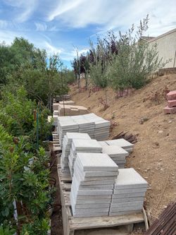 12 x 12 Pavers Grey & Tan $1 each