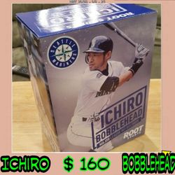 Ichiro Dual Bobblehead Seattle Mariners Miami Marlins