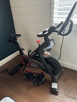 Peloton Bike And Shoes