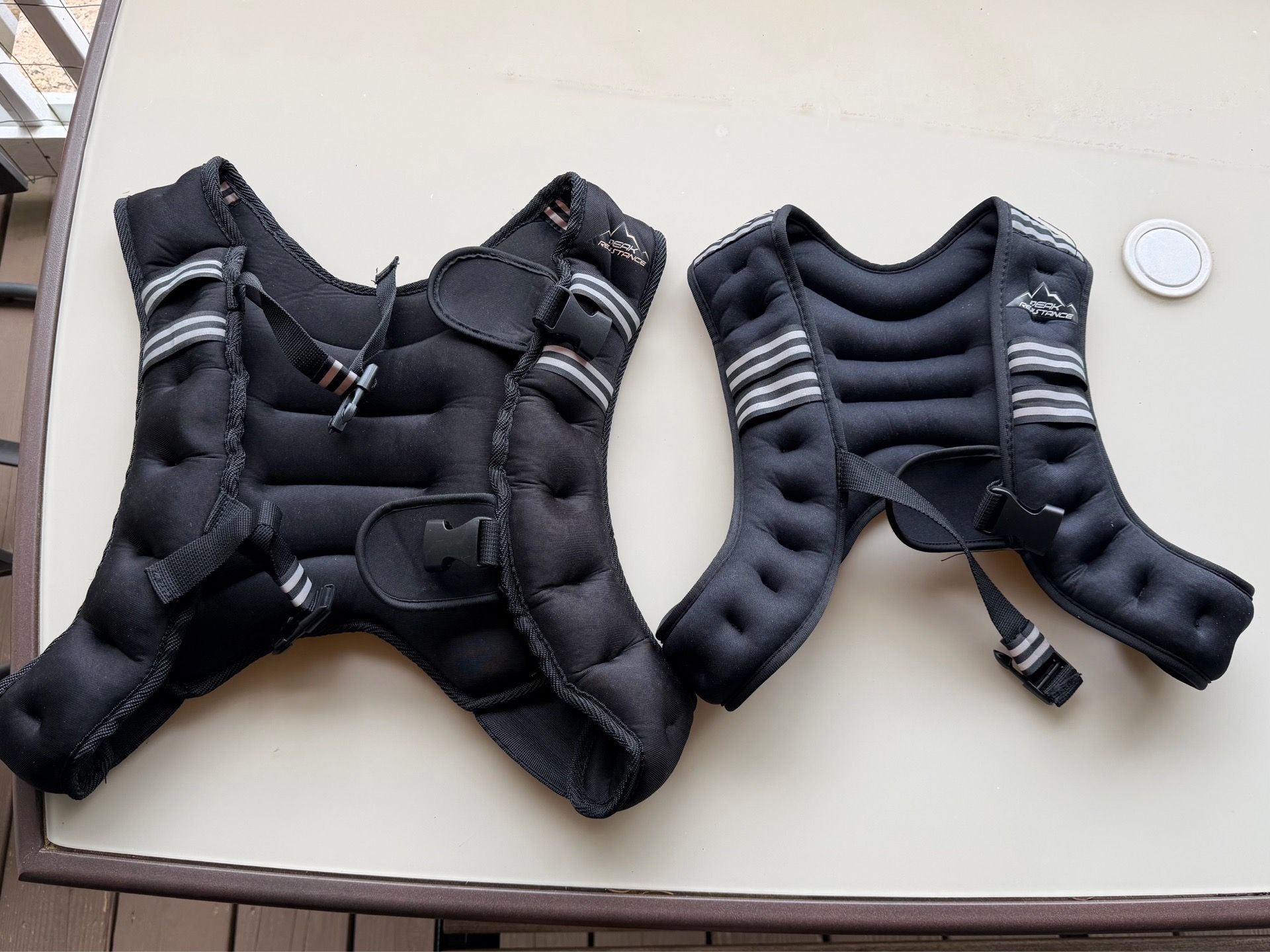 PEAK RESISTANCE WEIGHTED VESTS – PICK UP TODAY