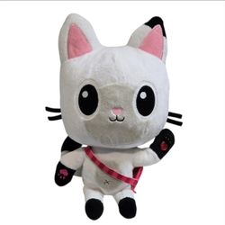 Gabby's Dollhouse Talking Light Up Pandy Paws Cat 12" Plush Toy Works!