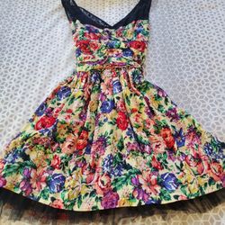 Cute Floral Spring Dress