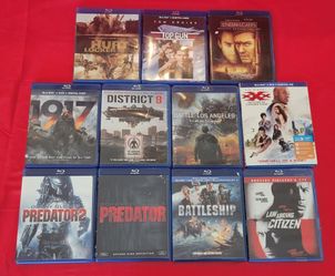 Action and Sci-Fi Blu-ray Movie Lot - 11 Films