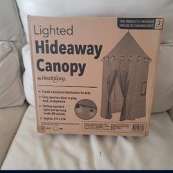 Kids Lighted Hideaway Canopy  (Kids Toys)