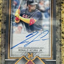 Ronald Acuna Jr Auto 