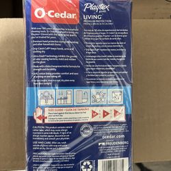 O-Cedar Latex Gloves 3 Pack 