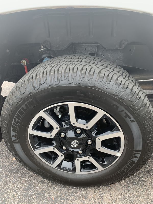 Toyota 18 inch rims off a Toyota Tundra limited 2019 300 for tires and
