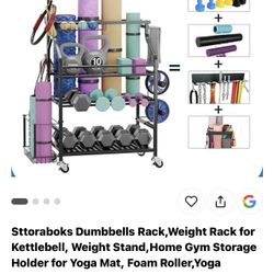 Home Gym Storage Rack 