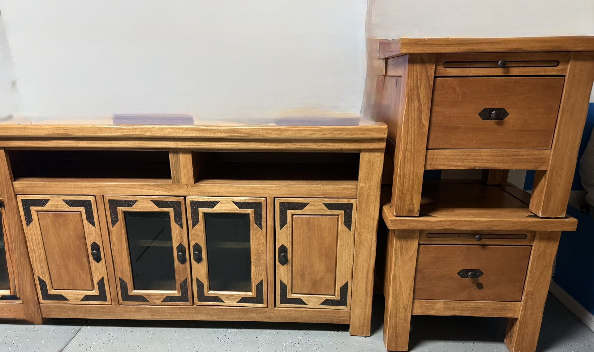 Entertainment Center / End Tables