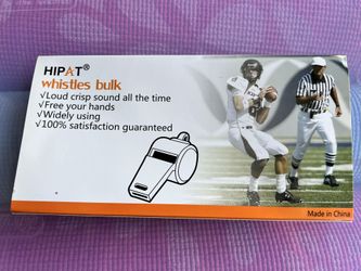 12 Packs Sports Whistles w/Lanyard