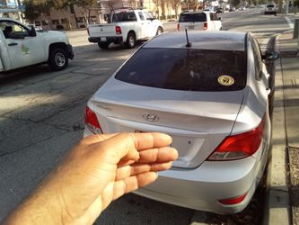 2017 Grey hydundi accent 1.4L engine