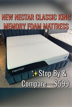 New Nectar Classic King Memory Foam Mattress
