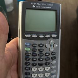 TI-84 Plus Silver edition Graphing calculator