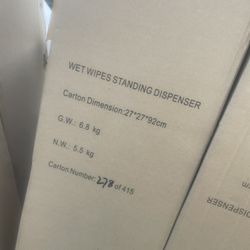 Stainless steel, sanitation and trashcan cases wipes