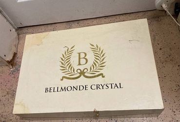 NEW Bellmonde Crystal Pink "Tea Elegance" Contessa Collection Tea Set