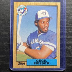 1987 Topps Cecil Fielder Rookie Baseball Card #178