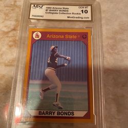 Barry Bonds 1990 ASU Rookie Card