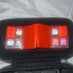 6 Pokémon Games, 4 MicroSDXC 256 GB Cards, 1 Travel Case For Nintendo Switch