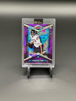 Caleb Williams Wild Card Alumination Rookie Card 1/12