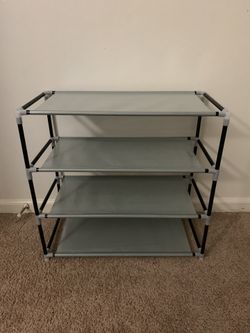 4 Tier 12 Pairs Shoe Organizer