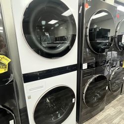 WKG101HWA  Front Load Washer & Gas Dryer 