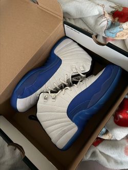 Blue and white 12s