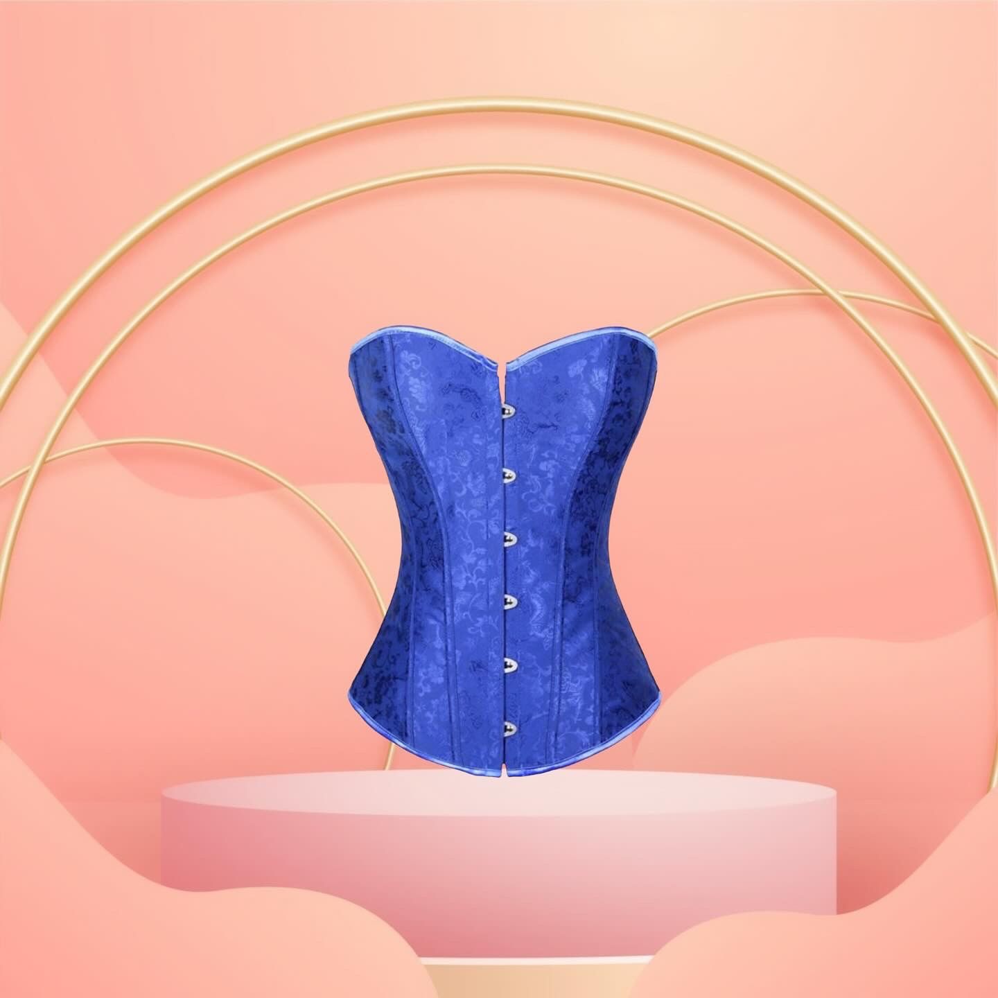 Sapphire Blue Corset