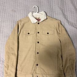 Corduroy Fur Jacket