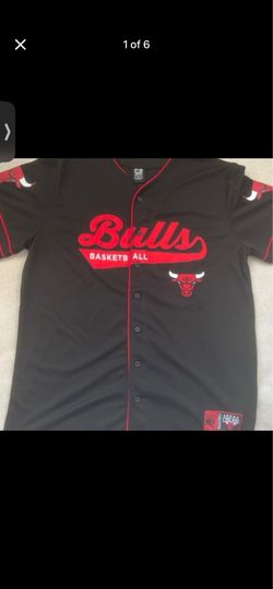 Ultra Game Chicago Bulls Baseball Jersey Size XL