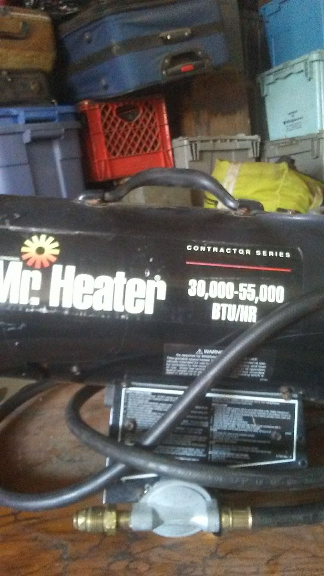 Mr heater contractor series propane ele