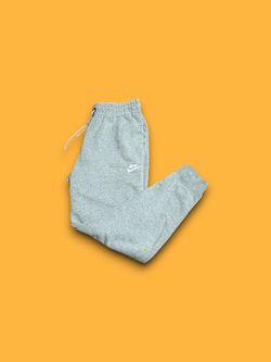 Nike sportswear club fleece tapered sweatpants grey men’s small