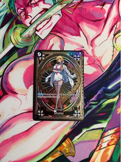 One piece SP stussy card