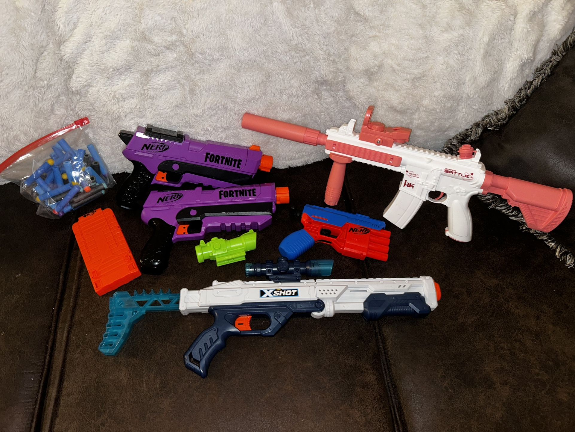 Nerf And Water Guns