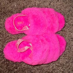 Ugg Pink Slip On Sandals 