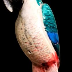 Large Vintage Paper Mache Macaw / Parrot Decor 