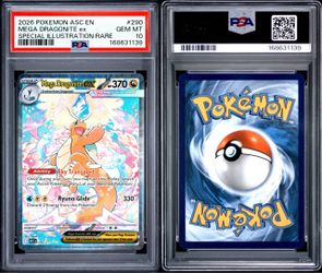 PSA 10 Mega Dragonite ex #290 – Ascended Heroes Special Illustration Rare – Pokemon TCG Card