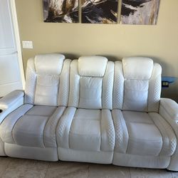 Used Electric Recliner Couch 