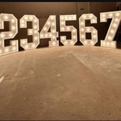 Marquee Numbers 