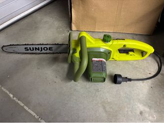 Sun Joe 14 Inch 9 Amp Electric Plug In Chain Saw