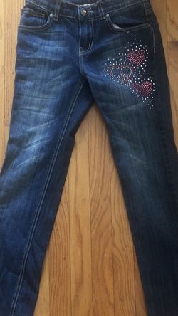 3 Pairs Of Size 8 Slim Girls Jeans