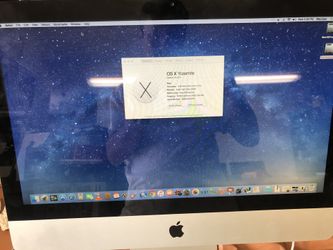 Apple iMac 21.5” AIO computer Late 2009